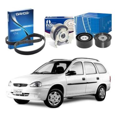 Imagem de Kit Correia Dentada Tensor Corsa Sw 1.6 16v 1997 A 2001 - Dayco