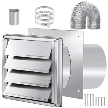 Imagem de Kit de Ventilação para Secadora JIANBENKJ - 4 Polegadas - Com Mangueir