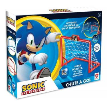 Imagem de Chute a Gol Sonic com Bola e 2 Mini Traves 3557 - Lider