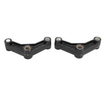 Imagem de Equalizador do Eixo do Reboque para Molas de Folhas de Olho Duplo, par de 6 a 0,25 Polegadas, Alta Resistência, Instalação Fácil, Furo Superior de 0,75 Pol, Orifícios Laterais de