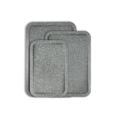 Imagem de OSTER CONJUNTO DE ASSADEIRAS 3 PEÇAS EM AÇO CARBONO COM REVESTIMENTO ANTIADERENTE DARTMORE