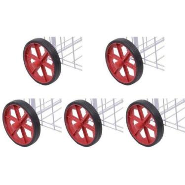 Imagem de Kit C/5 - Roda Para Carrinho De Feira - KAORI