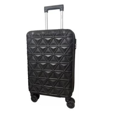 Imagem de Mala Bordo Viagem 10kg P Padrão Anac Rodinha 360 Cruzeiro, Preto