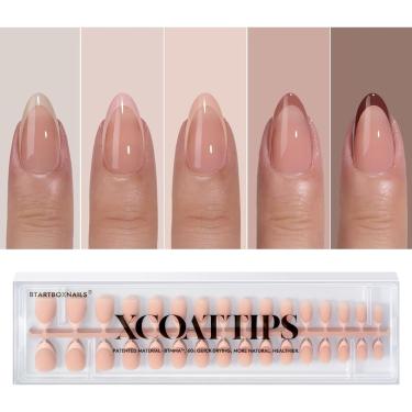 Imagem de Press on Nails btartboxnails xcoattips French Gel Skin Tones
