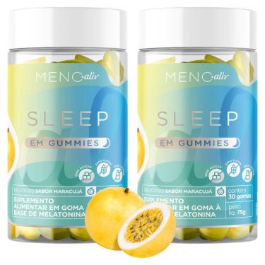 Imagem de Gummie Sleep 2 Potes - Sono, Gammy de Melatonina - 30 Gomas