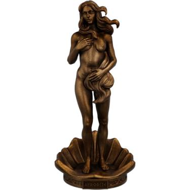 Imagem de Estátua Afrodite - Nascimento de Vênus - Deusa do Amor (Cor Cobre Antigo)