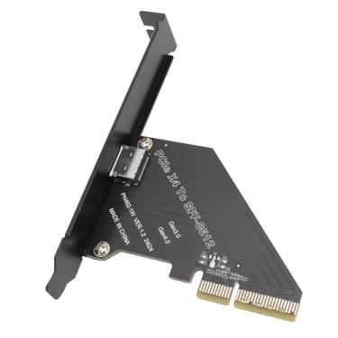 Imagem de PCIe 4.0x4 para OCuLink SFF-8612 Adaptador SFF-8611 Placa Gráfica Externa para NVMe SSD GPU EGPU, 64Gbps Totalizando Taxa de Transferência, Plug Play