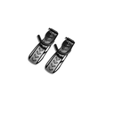 Imagem de Suporte de Parede para Bicicleta, Kit com 2 Ganchos e Apoio Traseiro, Rotação 180°, Preto