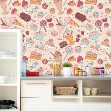 Imagem de Papel de Parede Cozinhas Doces Inove - Inove Papéis de Parede 