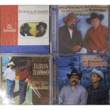 Imagem de Cd Eli Siva & Zé Goiano - 4 Cds Da Dupla