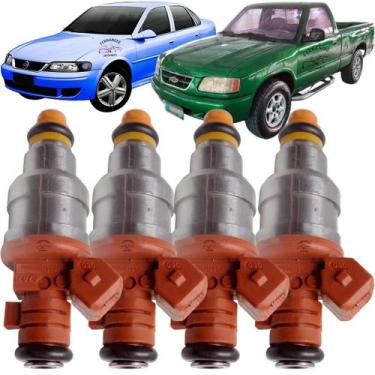 Imagem de Kit 4 Bico Injetor Blazer 2.2 S10 Vectra 2.0 1999 - MAX