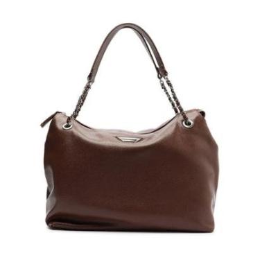 Imagem de Bolsa Shopping Couro Grande Metal Lançamento Arezzo Tamanho:Único;Cor:-Feminino