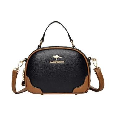 Imagem de Bolsa Messenger Feminina de Couro Luxo - Bolsa de Ombro com Alça Super