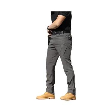 Imagem de Calça Cargo Tática Masculina - Primavera/Outono - Elástica para Trekki