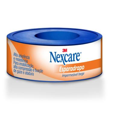 Imagem de Esparadrapo Impermeável Nexcare Bege 12mm x 3m