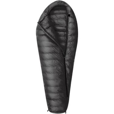 Imagem de Saco De Dormir De Penas Para Adultos, Saco De Dormir Ultraleve De Penas De Ganso Com Saco De Compressão, Saco De Dormir De Inverno Para Camping & Caminhada, Black, 1400g