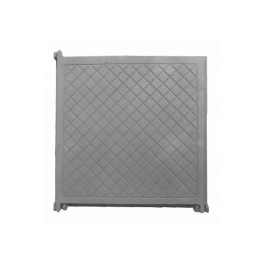 Imagem de Tampão Chão Articulado Ferro Cadeado Cisterna 30x30cm