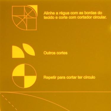 Imagem de Régua Para Patchwork Arredondamento