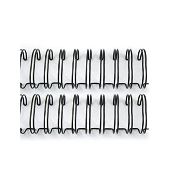 Imagem de Wire-o Preto 2,5x28cm para Encadernadora The Cinch We R - 2 Unidades