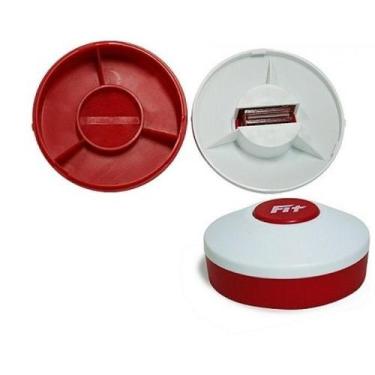 Imagem de Porta Cápsulas Circular 3 Divisórias Com Cortador - Fit & Fuel