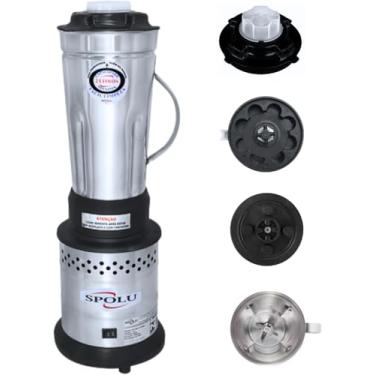 Imagem de Liquidificador Industrial Alta Rotação 2 Litros 800w Inox Spolu 127v