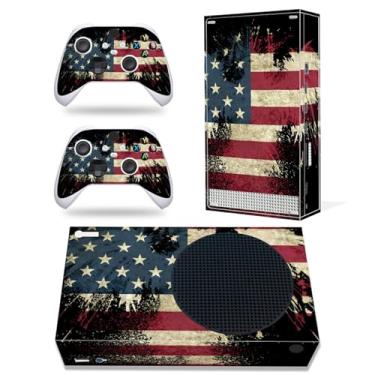 Imagem de Skin Sticker Vinyl Decal Compatible with Xbox Series S Console, Full Set Protective Cover Wrap for Wireless Controller