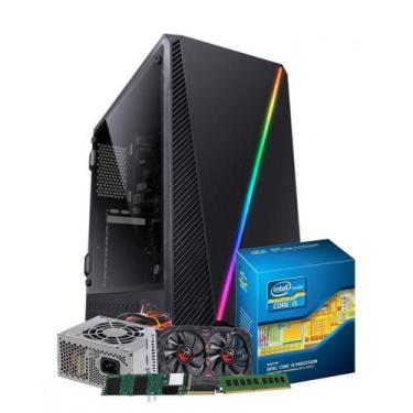 Imagem de Computador 5000 Quad Core I5 3470 8Gb Ssd 128Gb Rx 550 4Gb - Skull