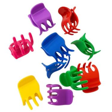 Imagem de 12 unidades Piranha Prendedor média Cabelo Colorida