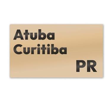 Imagem de Imã de Geladeira Atuba Curitiba MDF 7cm x 4cm para Cidade