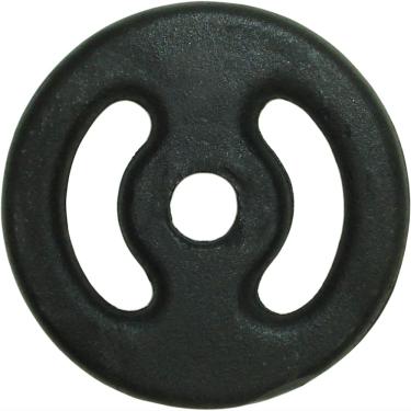 Imagem de Poli Sports Anilha Pintada 03kg Preta