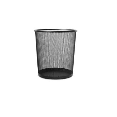 Imagem de Lixeira Com Tela Sem Tampa Black 12 L - Mimo Style - Alx03