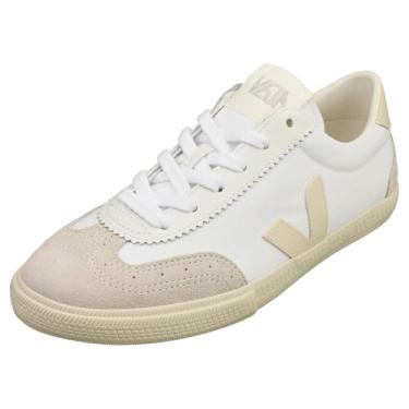 Imagem de Veja Tênis feminino de vôlei branco - Aqua, Branco/Pierre, 35