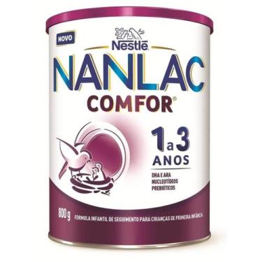 Imagem de Fórmula Infantil Nanlac Comfor Nestle Crianças de 1 a 3 Anos, Leite