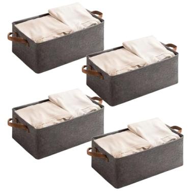 Imagem de Caixa Organizadora Estrutura Metal Guarda Roupa Brinquedos Toalhas Lençois 47x27cm Retrátil (4)