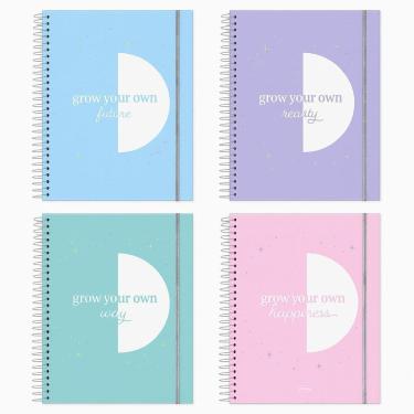 Imagem de Caderno College Flour Mix Soft 80F 1 Matéria Foroni