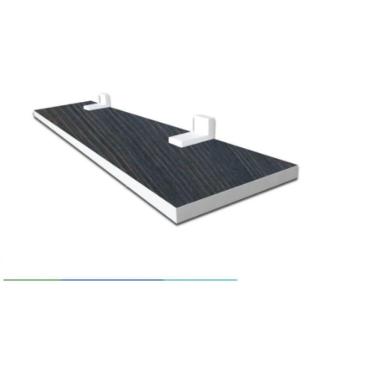 Imagem de Prateleira Linha Furta-Cor Em Mdf Com Borda De Pvc Branco 50