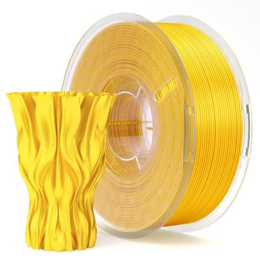 Imagem de Filamento de impressora 3D ELEGOO Silk PLA 1,75 mm Shiny Gold 1 kg