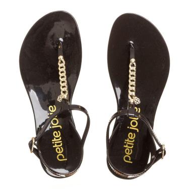 Imagem de Sandália Petite Jolie J-Lastic Preta PJ6501