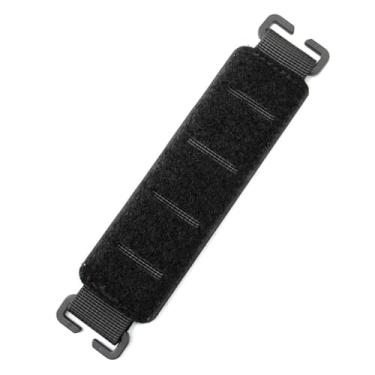 Imagem de Painel tático, adaptador Molle com gancho dupla face e tiras organizadoras de bolsa para exibição de crachás de colete de mochila