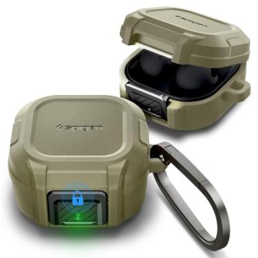 Imagem de Spigen Lock Fit Compatível com Galaxy Buds Core (2025) / Buds FE (2023) / Buds2 Pro (2022) / Buds 2 / Buds Pro/Buds Live Capa - Vintage Khaki