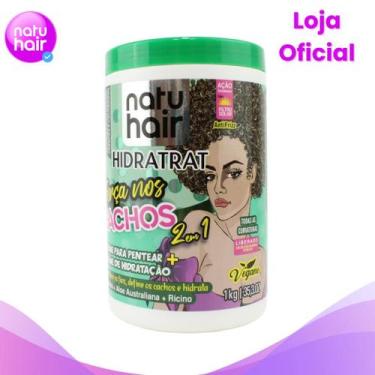 Imagem de Creme para Pentear 2 em 1  Força nos Cachos NatuHair 1Kg - Natuhair Co
