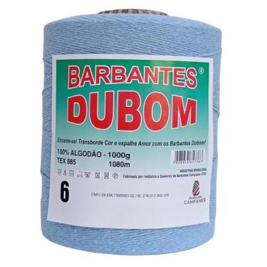 Imagem de Barbante Dubom Azul Celeste - 1 Kg - Fio 6 - Barbantes DUBOM