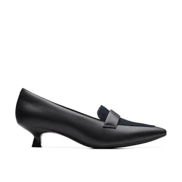 Imagem de Clarks Scarlyt Mabel Pump feminino, Couro preto, 39