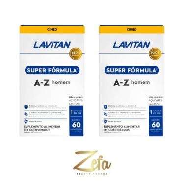 Imagem de Kit 02 Lavitan Homem A-Z Super Fórmula 60 Cápsulas - Cimed
