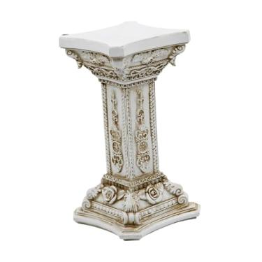 Imagem de Ｂｅｓｇａ Estátua de pilar romano, estátua de coluna romana, escultura, estatueta para decoração de quintal, casamento