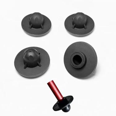 Imagem de TAGUTA As capas para pés de cadeira servem para cadeiras de acampamento de 16 mm, pés de borracha, antiderrapante, pesca ao ar livre, caminhadas, capa de pé para caminhadas na natureza