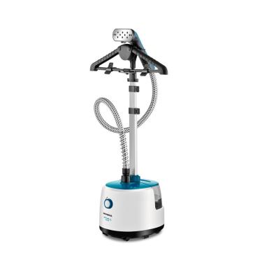 Imagem de Passadeira A Vapor Mondial Vip Care Vp-07 Branco Com Azul 110V