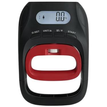 Imagem de SUGOOE Testador de força de aderência, dinamômetro de mão LCD com memória para 19 usuários, capacidade máxima de 180 kg, adequado para uso esportivo em casa e academia