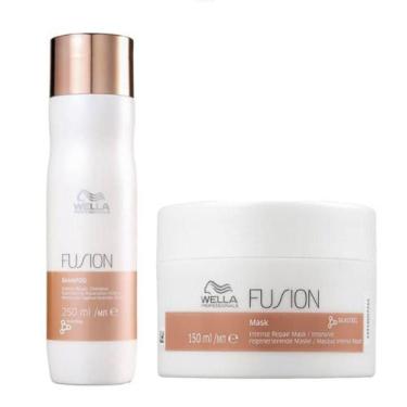 Imagem de Wella Professionals Fusion Duo Shampoo 250ml + Máscara 150ml