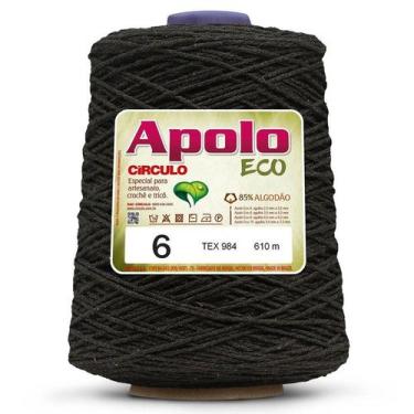Imagem de BARBANTE APOLO ECO CIRCULO Nº 06 - 600G - 610 M, 7311 - TABACO